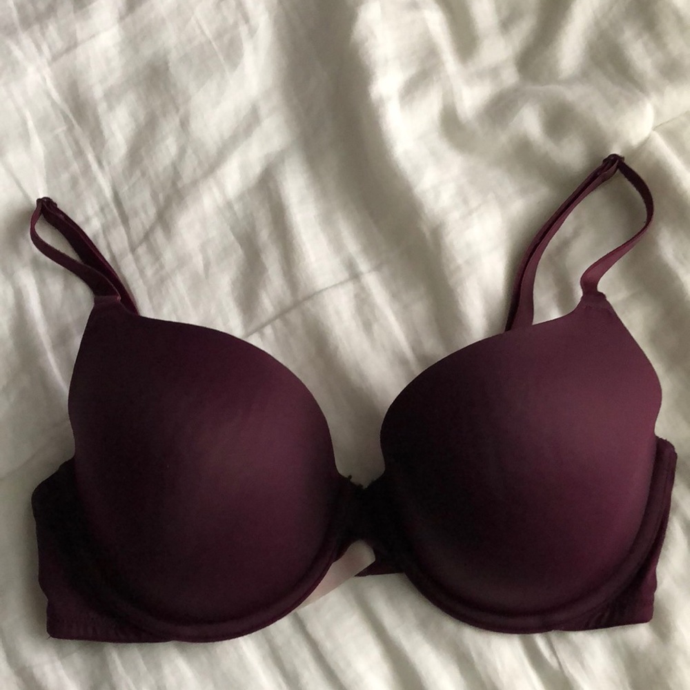 Victoria’s Secret PINK Maroon Bra